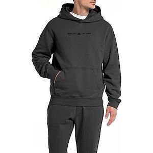 Replay Heren hoodie met capuchon, zwart (blackboard 099), S, Blackboard 099, S