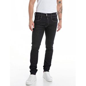 Replay - Anbass Slim-Fit Hyperflex - Herenjeans - Donkerblauw - Stretch