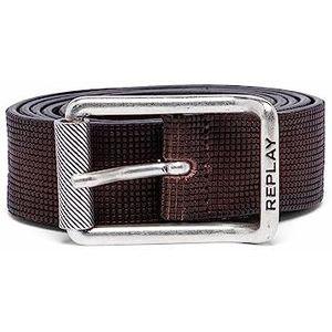 REPLAY Ceinture pour homme, Marron (Faded Black Brown 127), 110