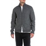 Replay - Uk2510.000.g23274 - Trui - Grijs - Katoen