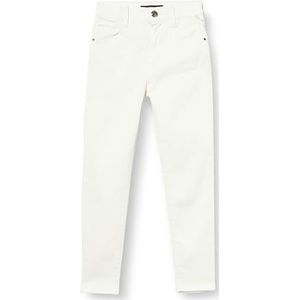 Replay Meisjesjeans Beyron Skinny-Fit Hyperflex met stretch, Milk 100, 14 Jaar