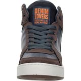 Replay - Cobra - Hoge Sneakers - Blauw - Basketbalschoenen