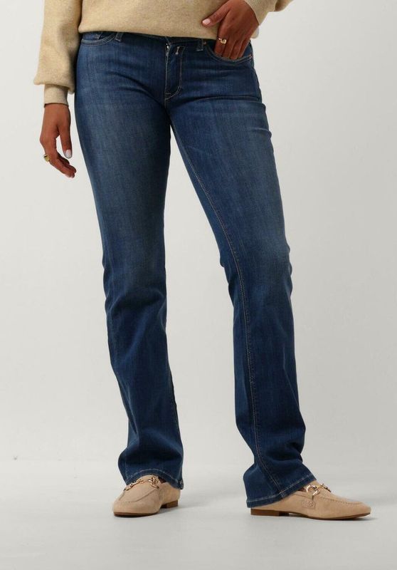 Replay - New Luz - Bootcut Powerstretch Denim - Medium Blauw - Damesjeans