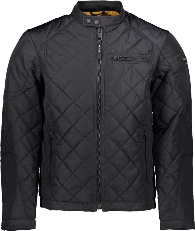 REPLAY M8000.000.84442 Jack - Zwart - Synthetisch - Slanke Silhouet