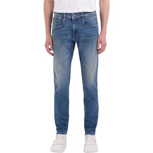 Replay Heren Jeans Broeken ANBASS slim Fit Blauw Volwassenen