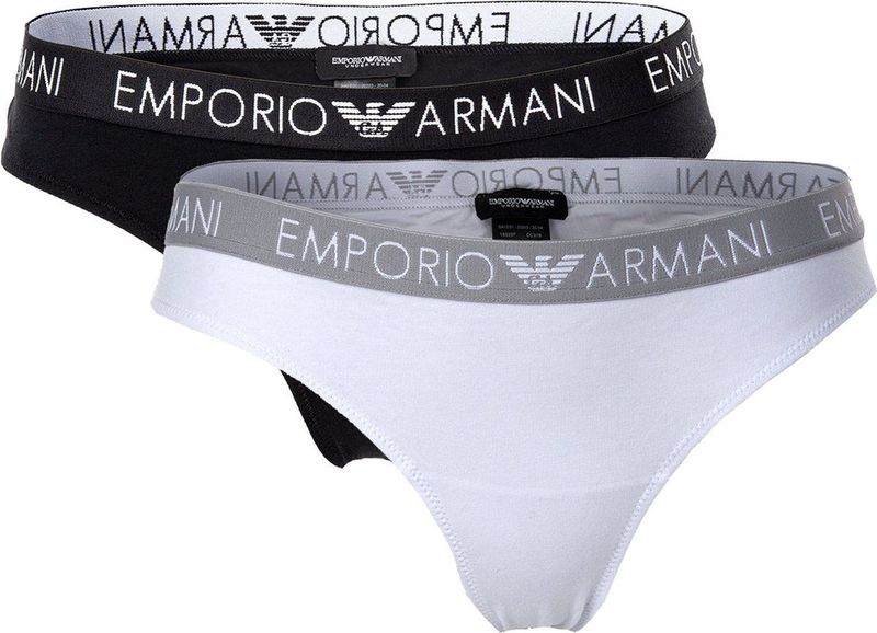 Emporio Armani - Slip Set van 2 - Zacht Stretchkatoen