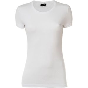 Emporio Armani - T-shirt - Zwart - Katoen - Korte Mouwen