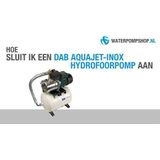 DAB Aquajet-Inox 132/20 M Hydrofoorpomp - Morgen Gratis geleverd!