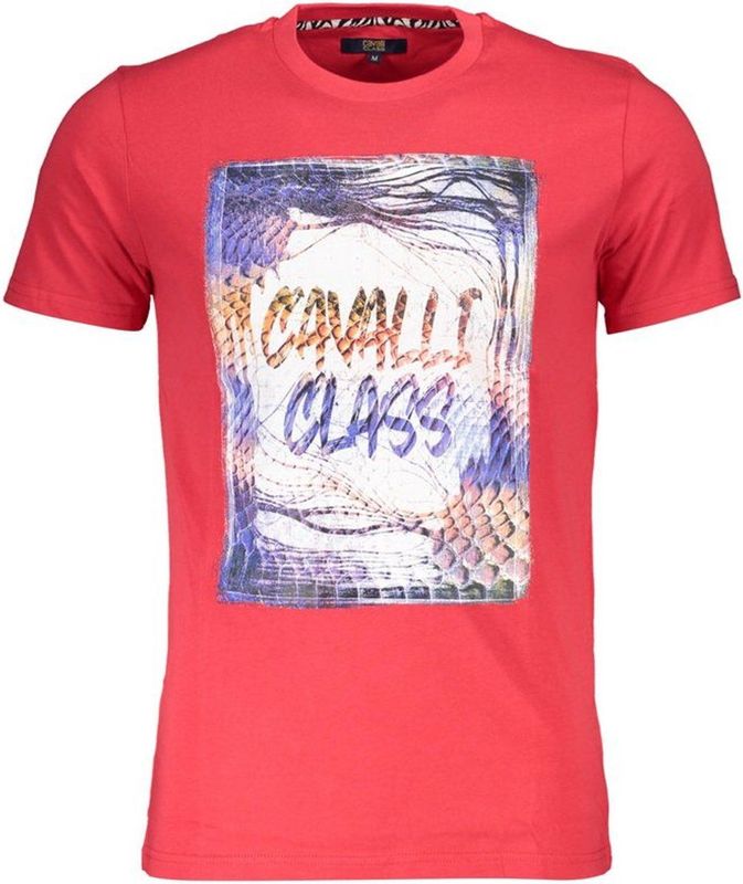 Cavalli Class - Graphic Tee - Rood - T-shirt