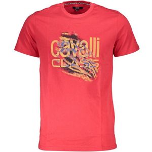 Cavalli Class, Heren, Tops, Rood, Maat: M Katoen,