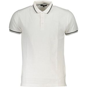 Cavalli Class - Polo T-shirt - Wit - Tweeling Tipped Kraag