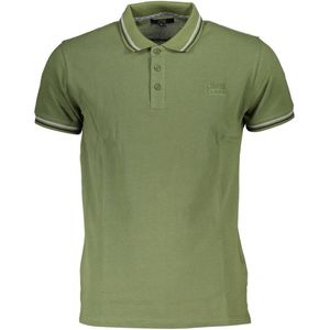 Cavalli Class - Polo Shirt met Borduursel - Groen - Katoen