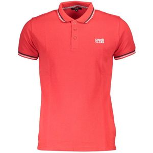 Cavalli Class - Polo - Rood - Katoen - Korte Mouwen