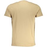 Leopard Print - T-shirt - Beige - Korte Mouwen