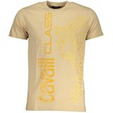 Leopard Print - T-shirt - Beige - Korte Mouwen