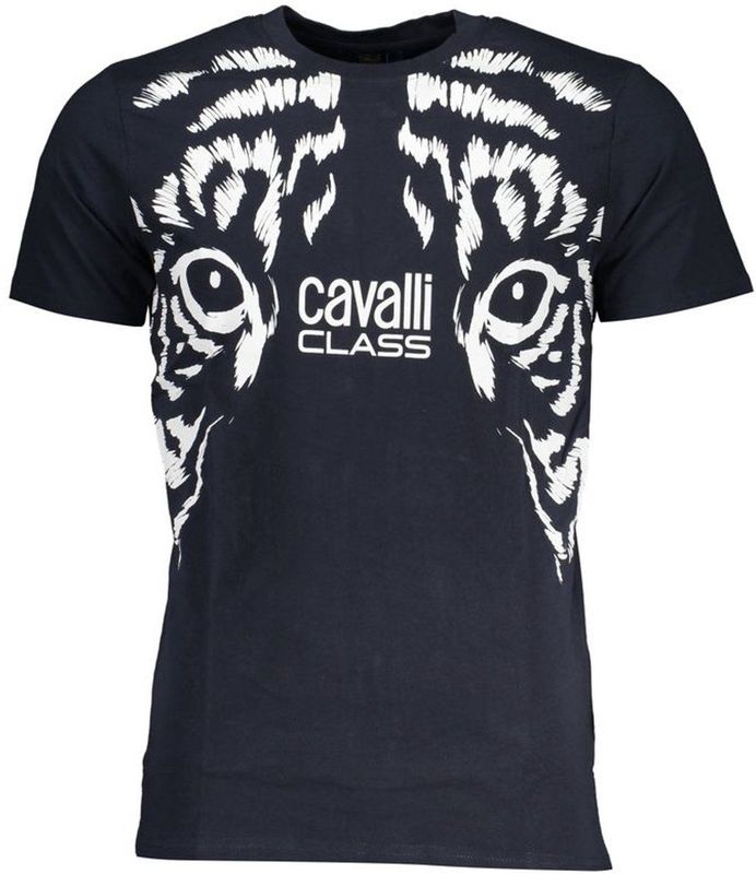Tiger - Graphic Tee - Katoenen T-shirt - Blauw - Korte Mouwen
