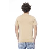 Cavalli Class - Solid Color T-shirt - Beige - Katoen