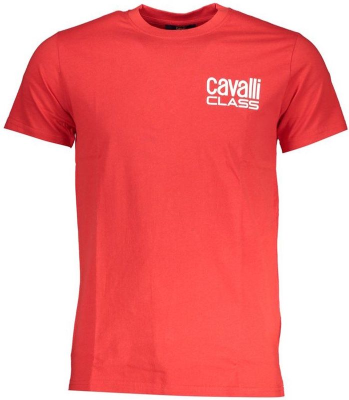 Cavalli Class - Tinta Unita - T-shirt - Korte Mouwen - Ronde Hals - Logo Print
