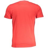 Cavalli Class - T-shirt - Rood - Katoen - Korte Mouwen - Ronde Hals