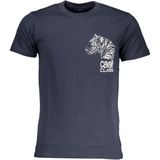 Tiger - T-shirt - Blauw - Korte Mouwen - Crew Neck