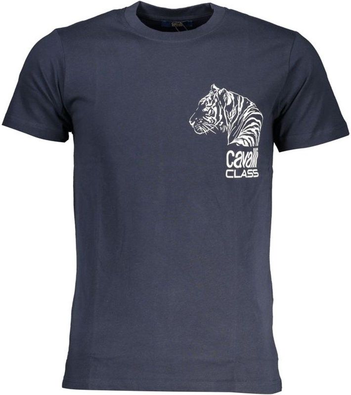 Tiger - T-shirt - Blauw - Korte Mouwen - Crew Neck