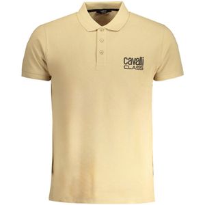 Cavalli Class - Polo - Beige - Katoen