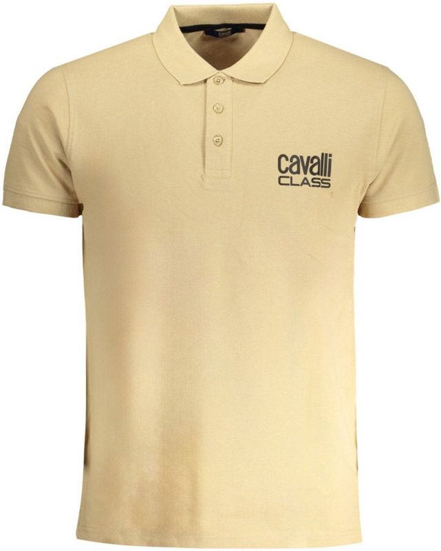 Cavalli Class - Polo - Beige - Katoen