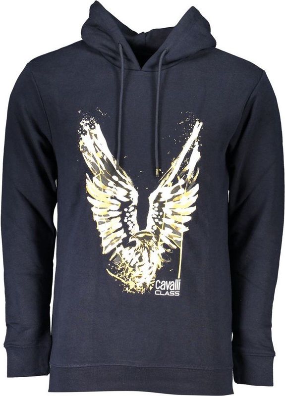 Eagle - Hoodie - Blauw - Casual - Lange Mouwen