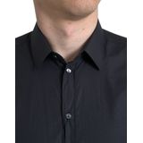 Cavalli Class - Blauw Katoenen Sweatshirt met Capuchon - Heren