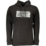 Sweatshirt Van Geborsteld Katoen Met Capuchon En Logoprint