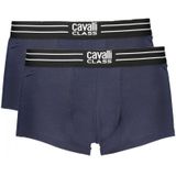 CAVALLI CLASS - Boxershorts - Diepblauw - 95% Katoen 5% Elastaan