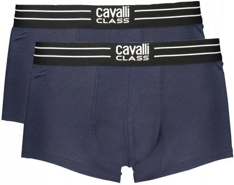 CAVALLI CLASS - Boxershorts - Diepblauw - 95% Katoen 5% Elastaan