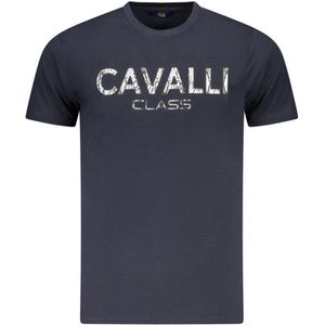 Cavalli Class - Logo Tee - T-shirt - Blauw