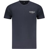 Cavalli Class - T-shirt - Blauw - Korte Mouwen