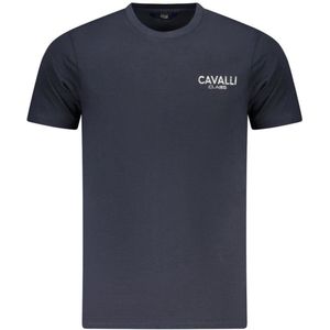 Cavalli Class - T-shirt - Blauw - Korte Mouwen