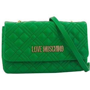 Love Moschino JC4097PP1GLA0801, schoudertas voor dames, groen, Groen