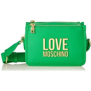 Love Moschino JC4111PP1GLI0801, schoudertas voor dames, groen, Groen