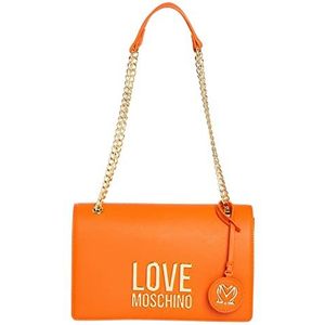 Love Moschino JC4099PP1GLI0450, schoudertas voor dames, oranje, Oranje.