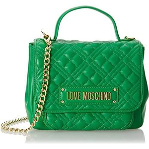 Love Moschino JC4010PP1GLA0801, handtas voor dames, groen, Groen