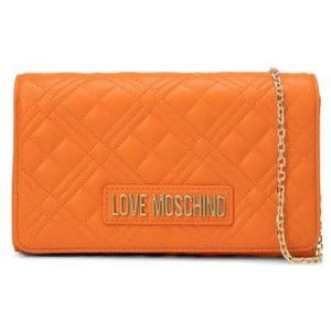 Love Moschino JC4079PP1GLA0450, schoudertas voor dames, oranje, Oranje.