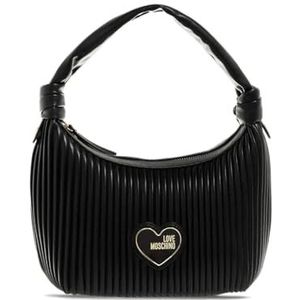 Love Moschino JC4042PP1GLA1000, schoudertas voor dames, zwart, zwart.