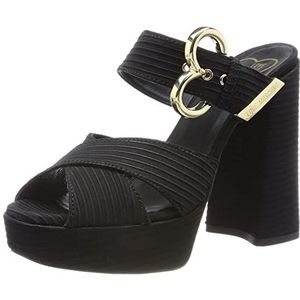 Love Moschino JA2809CG1GJL00037, Mule Dames, Zwart, 37 EU, zwart.