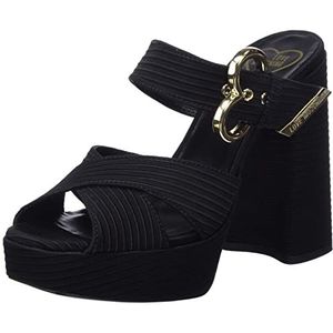 Love Moschino JA2809CG1GJL00039, Mule Dames, Zwart, 39 EU, zwart.