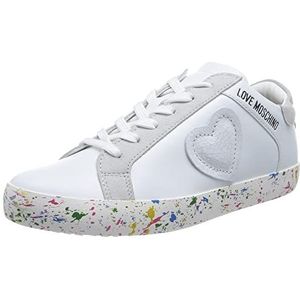 Love Moschino JA15092G1GIAF10A38, damessneakers, wit, 38 EU, Wit