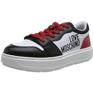 Love Moschino JA15274G1GIAB10B39, damessneakers, wit, 39 EU, Wit