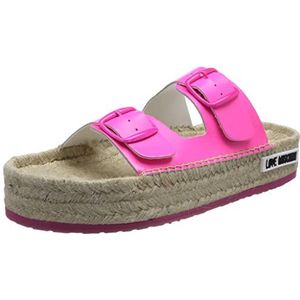 Love Moschino JA28123G1GID060440, Mule Dames, Fuchsia, 40 EU, Fuchsia