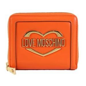 Love Moschino, Accessoires, Dames, Oranje, ONE Size, Damesportemonnee en kaarthouder - Model Jc 5623Pp 1Gld 1
