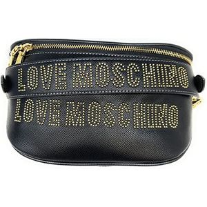 Love Moschino, Tassen, Dames, Zwart, ONE Size, Belt Bags