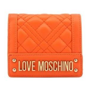 Love Moschino, Accessoires, Dames, Oranje, ONE Size, Dames Portemonnee Lente/Zomer Collectie - Jc 5601Pp 1Gla 0