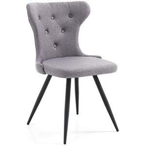 Wink Design 2-delige set stoelen, stof, eenheidsmaat